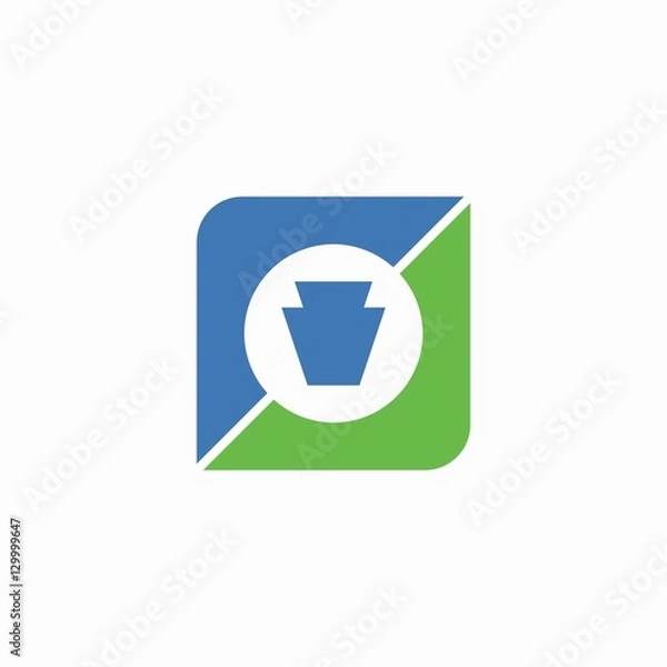 Fototapeta Keystone logo design