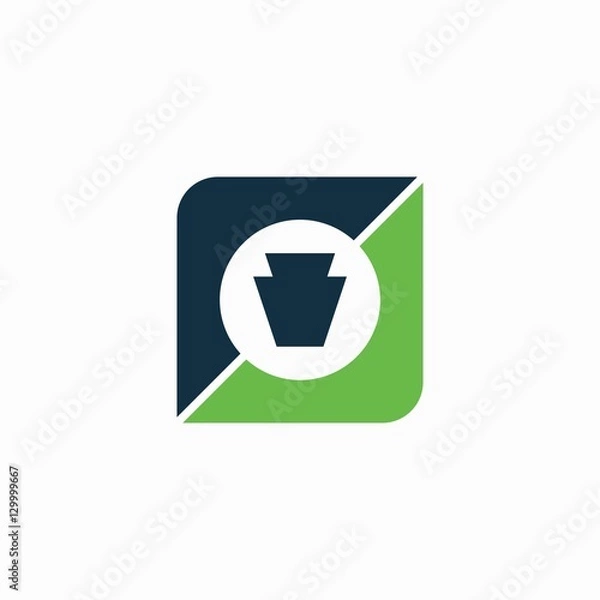 Obraz Keystone logo design