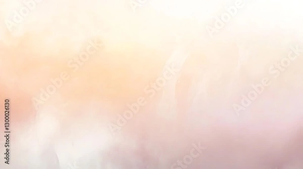 Fototapeta Abstract soft pastel watercolor background with dreamy ethereal texture for artistic design