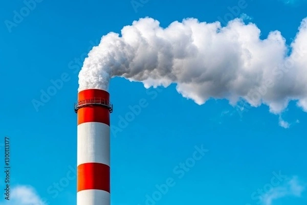 Fototapeta A mythical being that consumes nitrogen oxide pollution, leaving behind clean air in its wake