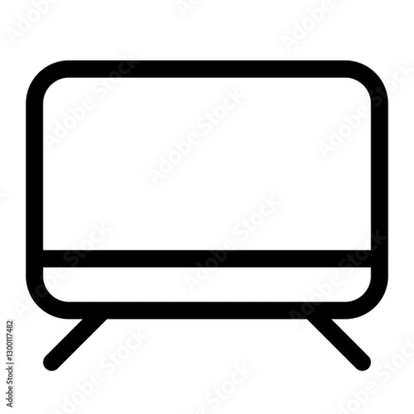 Obraz Multimedia Thin icons