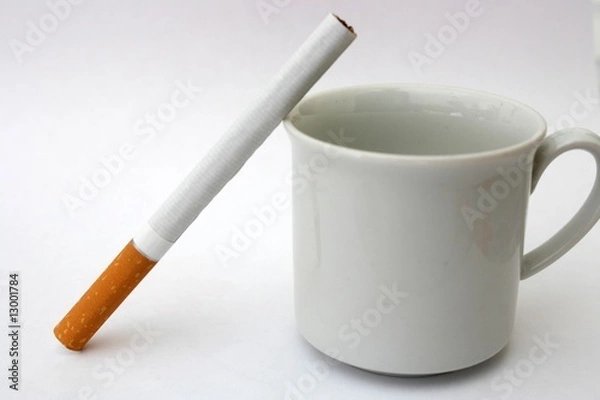 Obraz caffè e sigaretta