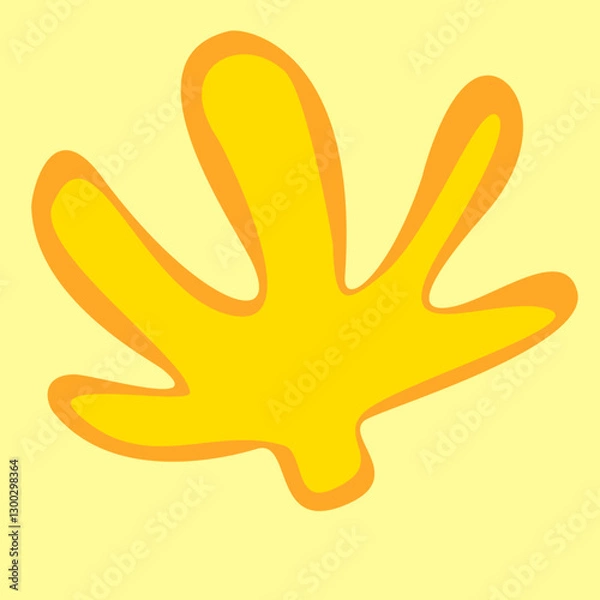 Obraz abstract yellow background