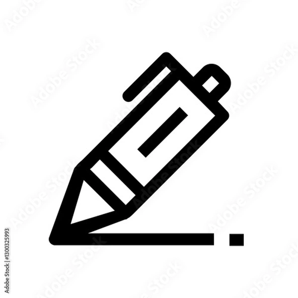 Obraz pen icon design