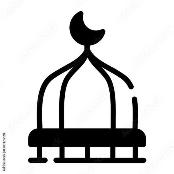 Obraz Mosque icon design	