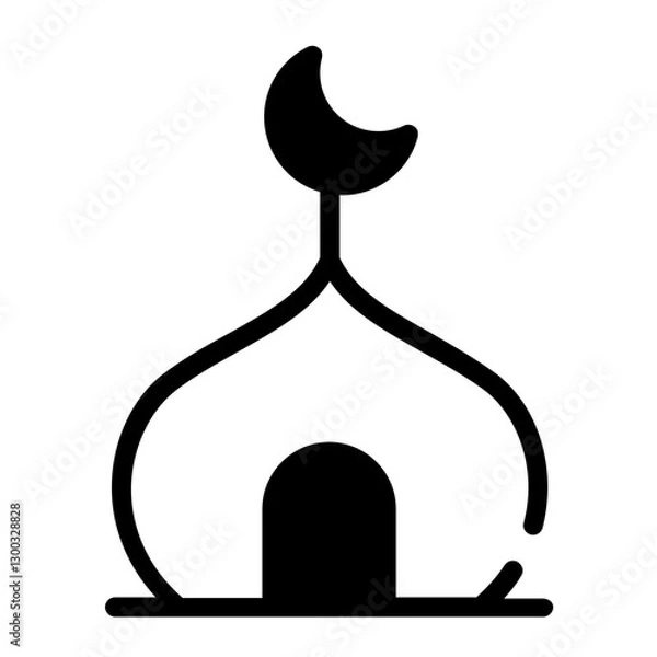Obraz Mosque icon design	