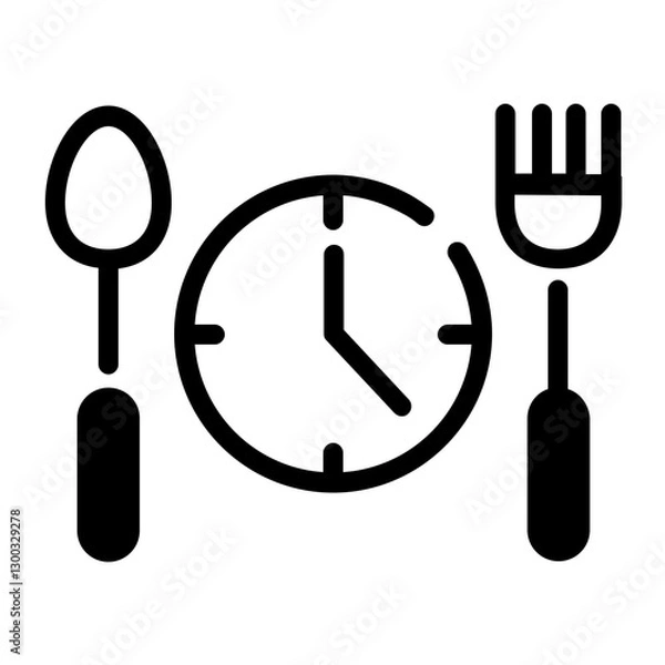 Obraz Fasting Icon Design	