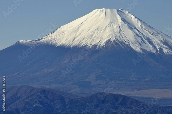Fototapeta 丹沢からの富士山