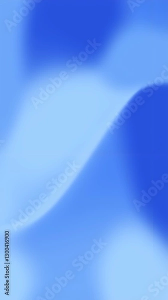 Obraz Soft blue flowing image. Great for wallpapers, meditation apps, web & presentation designs. 
