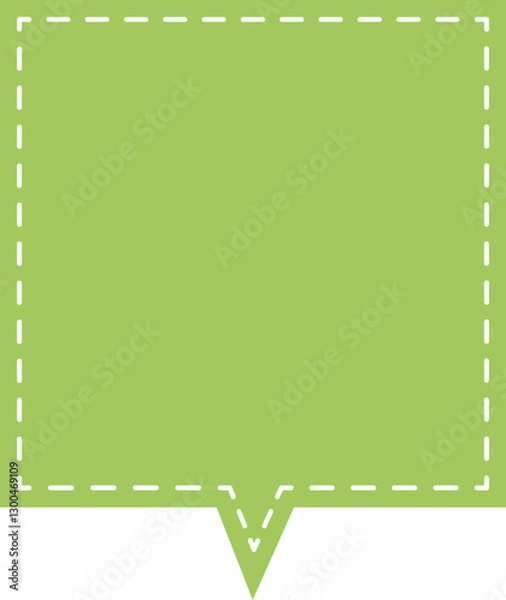 Obraz green, sticker