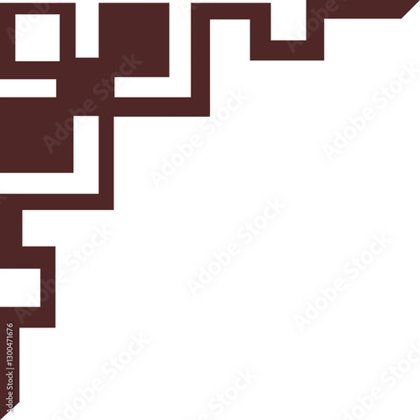 Obraz Geometric Frame Corners