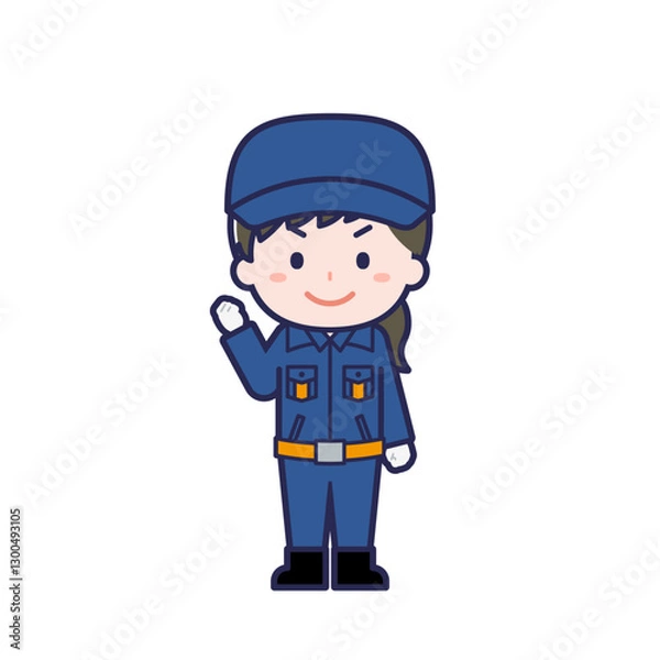 Obraz 消防団員／女性 12