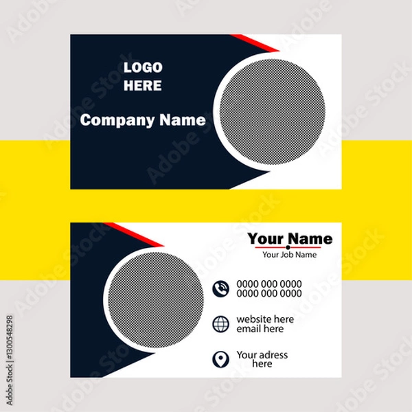 Obraz BUSINESS CARD DESIGN VACTOR