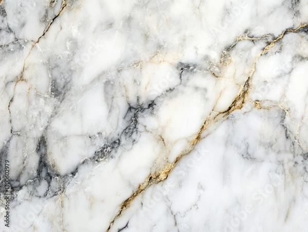 Fototapeta Marble surface with natural patterns for elegant backgrounds
