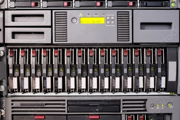 Obraz Rack mounted server