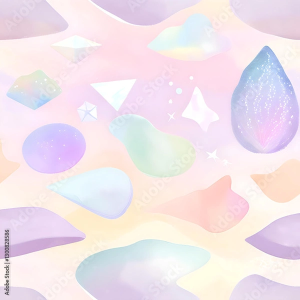 Obraz holographic background