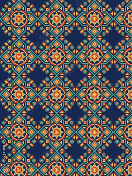 Fototapeta Vector patterned background
