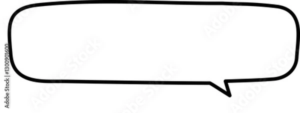 Obraz dialogue box vector 