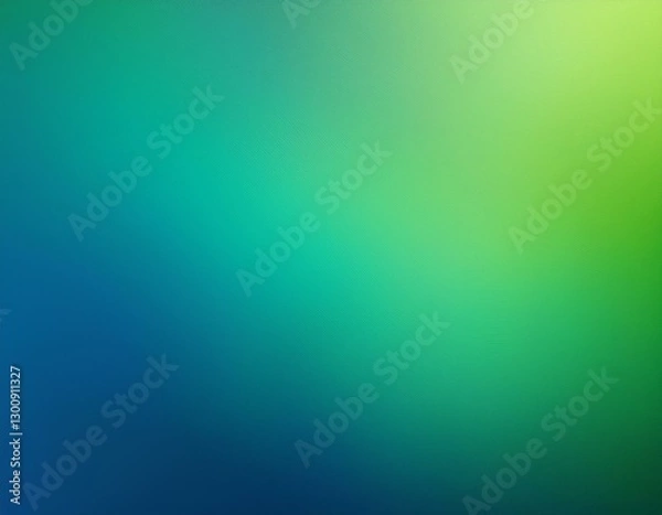 Obraz green blue gradient background harmonious hues a modern and visually appealing backdrop for your creative projects