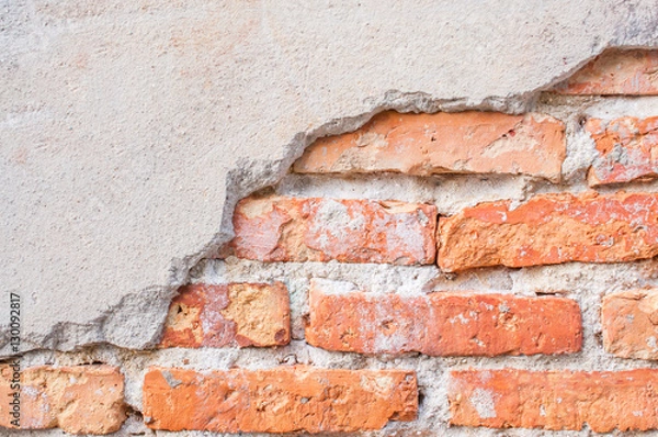 Fototapeta Background pattern texture abstract old brick wall