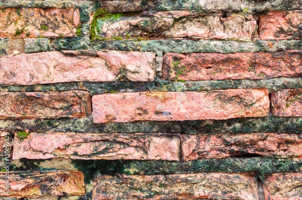 Fototapeta Background pattern texture abstract old brick wall