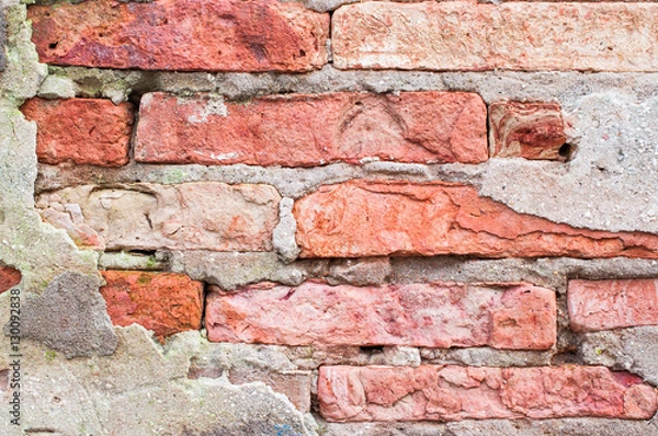 Fototapeta Background pattern texture abstract old brick wall