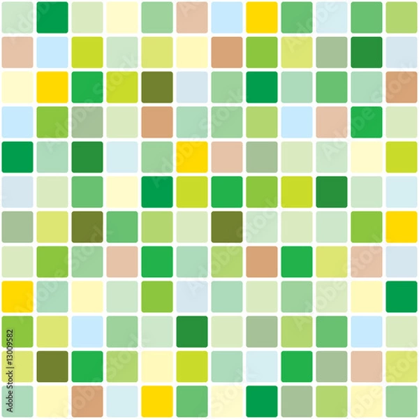 Obraz Springtime mosaic seamless background