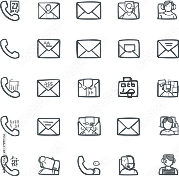 Obraz Mobile Icon Vector Illustration