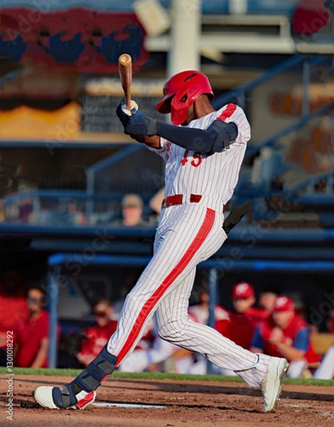 Obraz tall baseball player