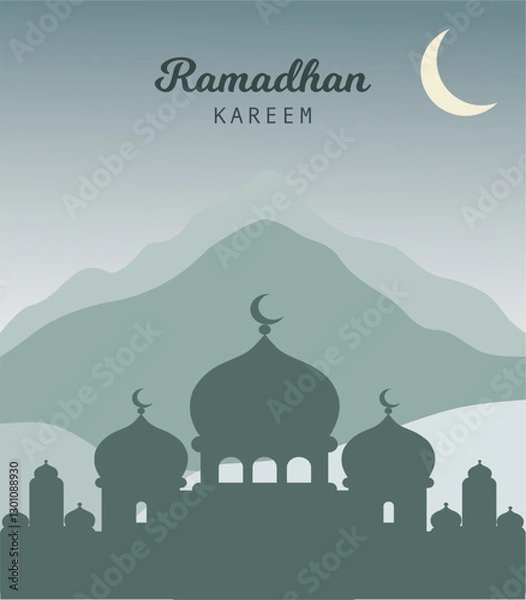 Fototapeta Ramadan Kareem background design template