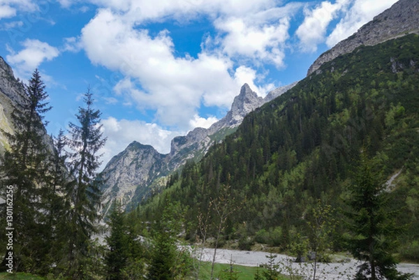 Fototapeta wettersteingebirge