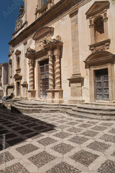 Obraz St. Nicholas church, Salemi, Sicily