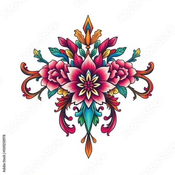 Obraz abstract flower background