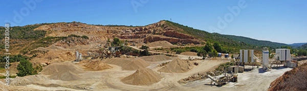Obraz Mine à ciel ouvert