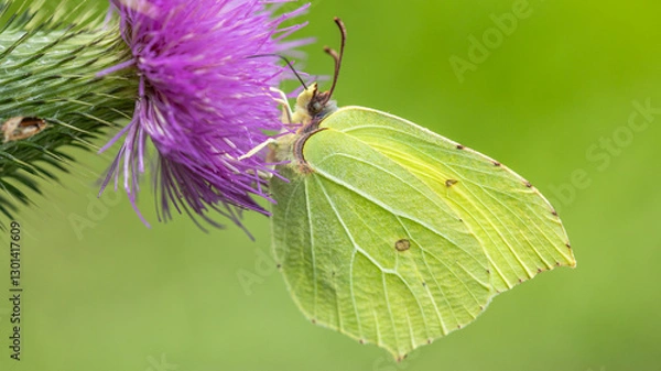 Obraz Latolistek cytrynek Gonepteryx rhamni