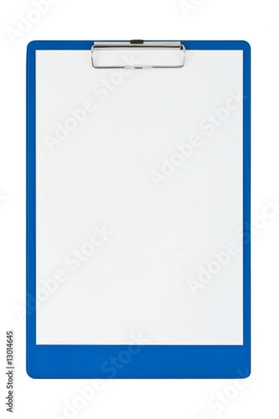Fototapeta Clipboard and paper