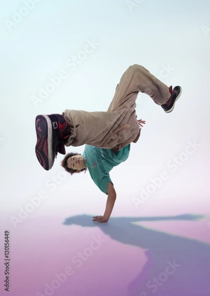 Obraz Young man dancing