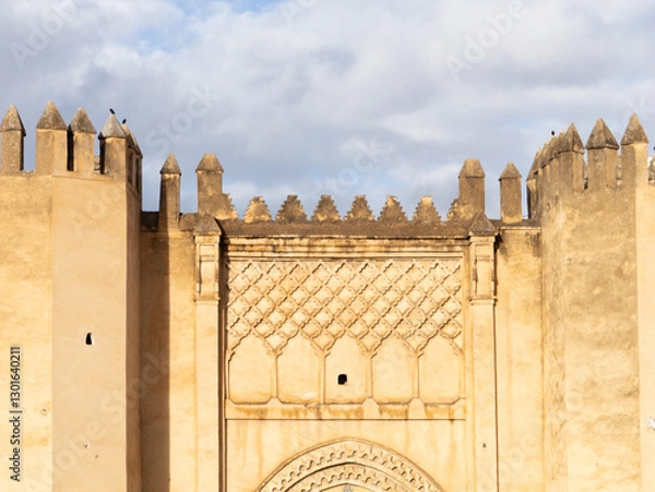 Fototapeta The Ancient Walls of Fez, Morocco: A Gateway to History