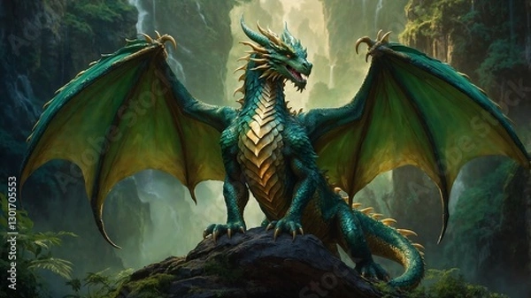 Obraz  Il signore della foresta