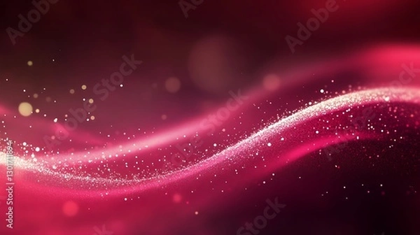 Fototapeta Red Bokeh and Light / 赤いボケと光