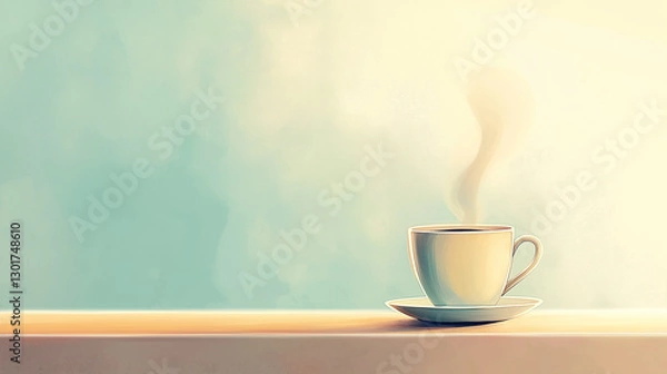 Obraz coffee ready for work 