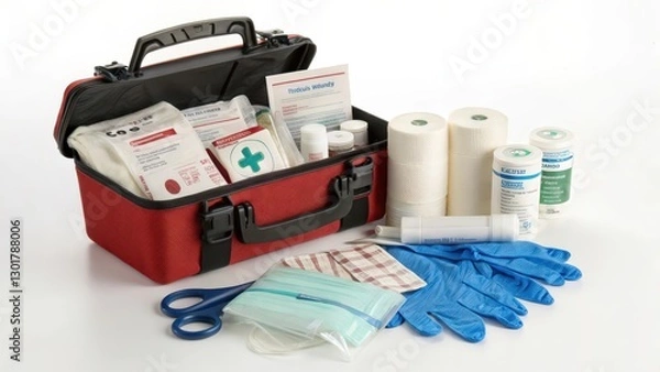 Obraz First Aid Kit Contents