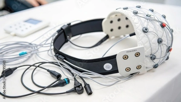 Obraz EEG Headband and Sensors