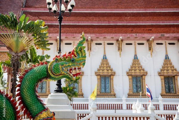 Fototapeta THAILAND PATTAYA NAKLUA WAT SAWANG FA PRUETTHARAM