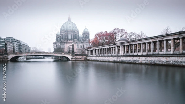Obraz Berliner Dom im Winter