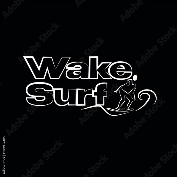 Obraz Wake Surf Vibes
