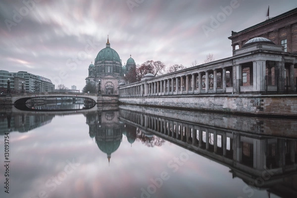 Obraz Berliner Dom im Winter