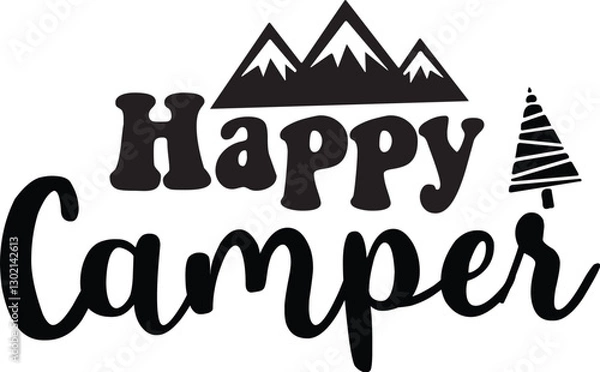 Fototapeta Happy Camper