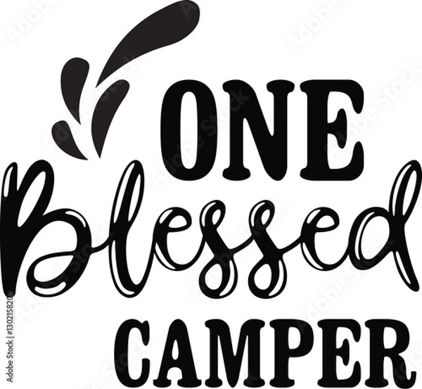 Fototapeta One Blessed Camper