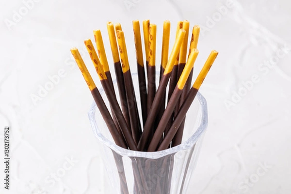 Obraz チョコレートのスティック菓子